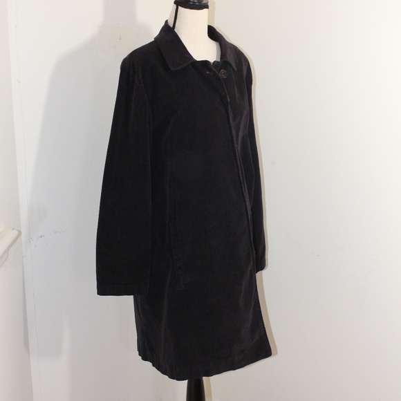 Willow Jackets & Blazers - Willow, black  corduroy hidden buttons coat
